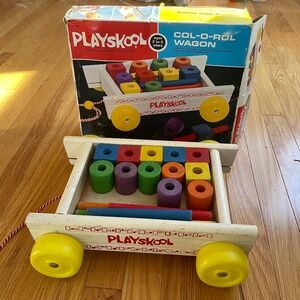 1969 Playskool Col o Rol Blocks